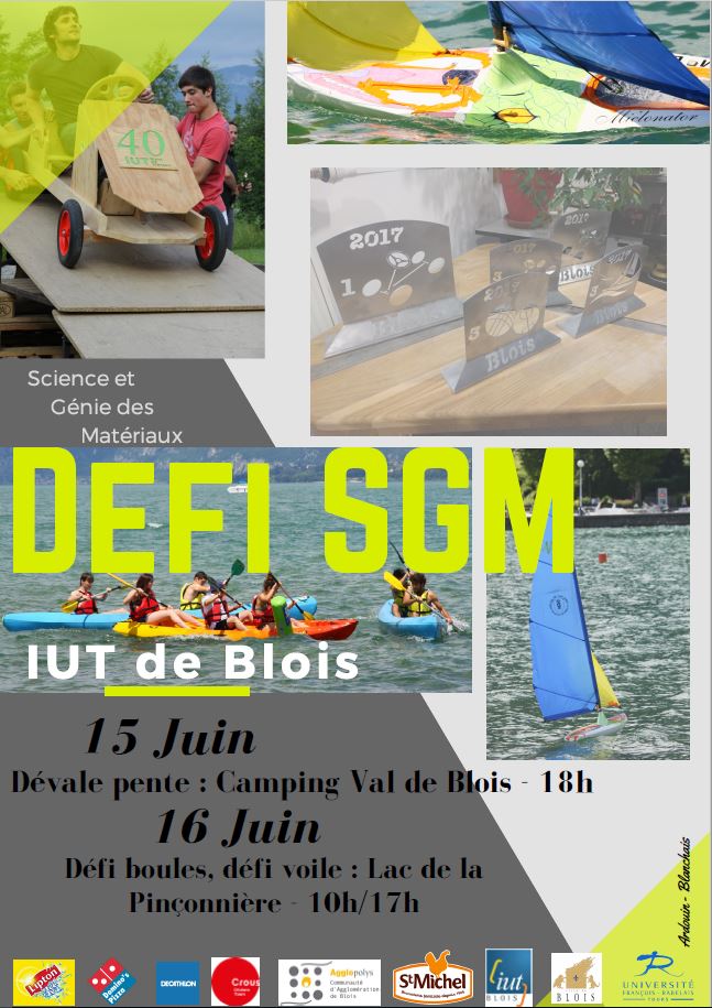 affiche défi SGM Blois 2017